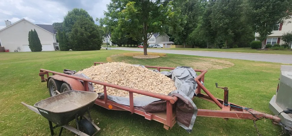 Affordable landscape installation for residential properties across Flowery Branch, GA - Red Fox Landscaping