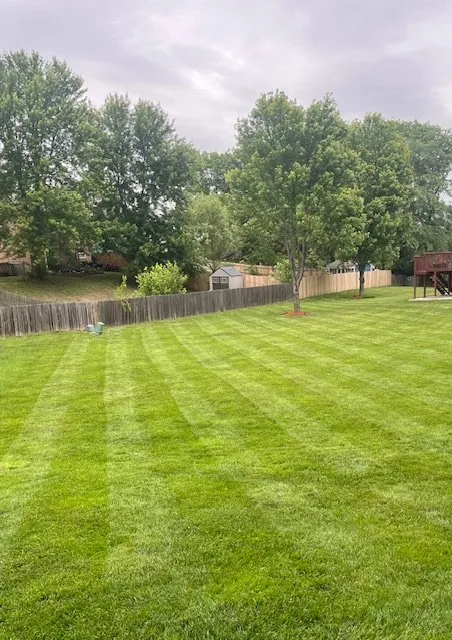 Local lawn care service with custom design across Liberty, MO - Red Horse Lawncare & Firewood