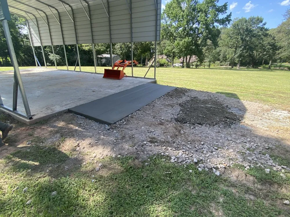 Professional outdoor landscaping for outdoor upgrades across Conroe, TX - Red J Construction