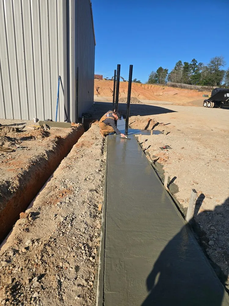 Custom garden landscaping in Conroe, TX by Red J Construction