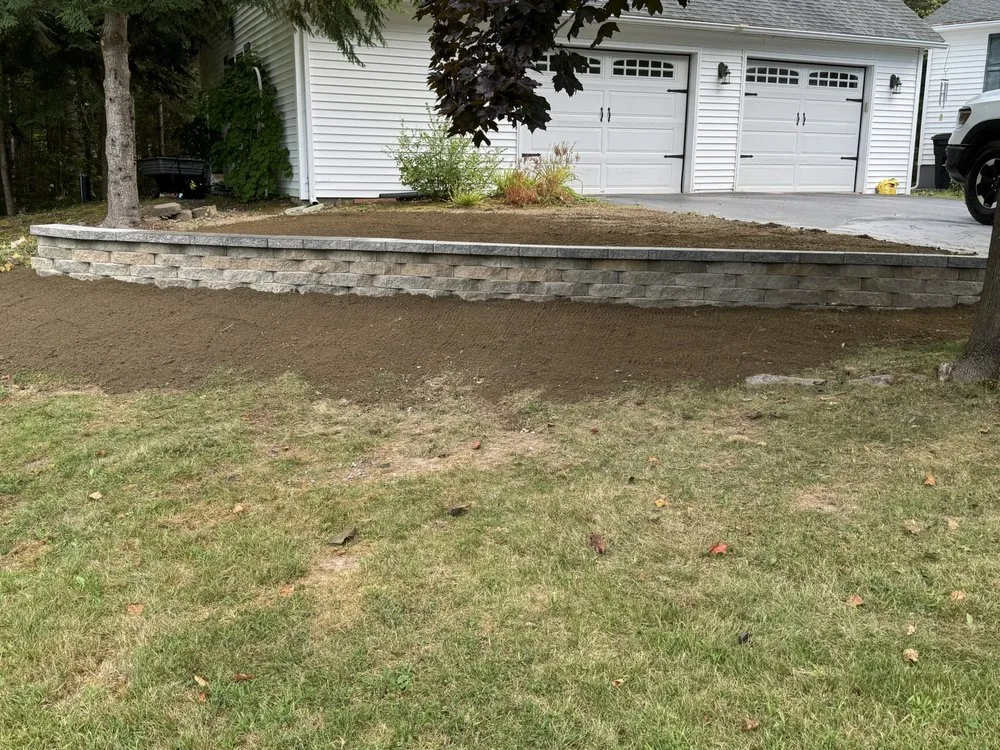 Local residential landscaping in Hermon, ME by Red Line Lawn Care