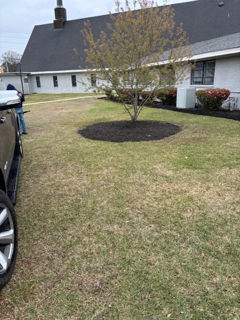 Professional landscape installation near you in Kinston, NC by Red Line Lawn Care