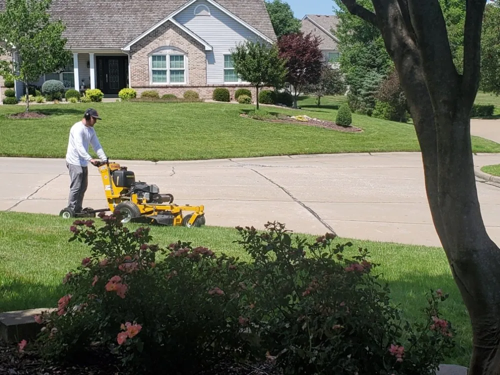 Expert residential landscaping for homes in St. Peters, MO by Red Line Lawns