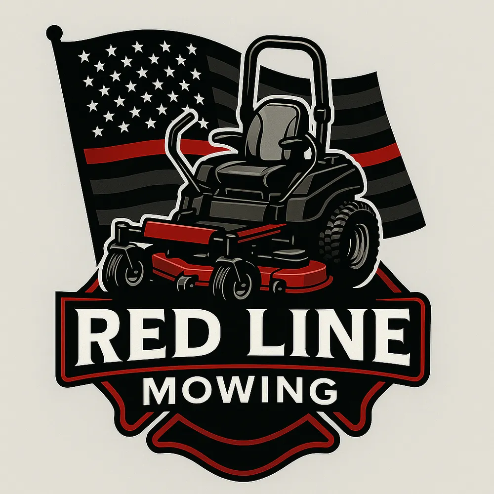 Professional yard cleanup service for residential properties in Owensville, OH by Red Line Mowing