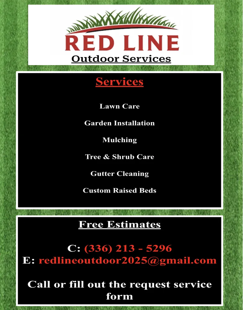 Local landscaping services for residential properties across Mebane, NC - Red Line Outdoor Services