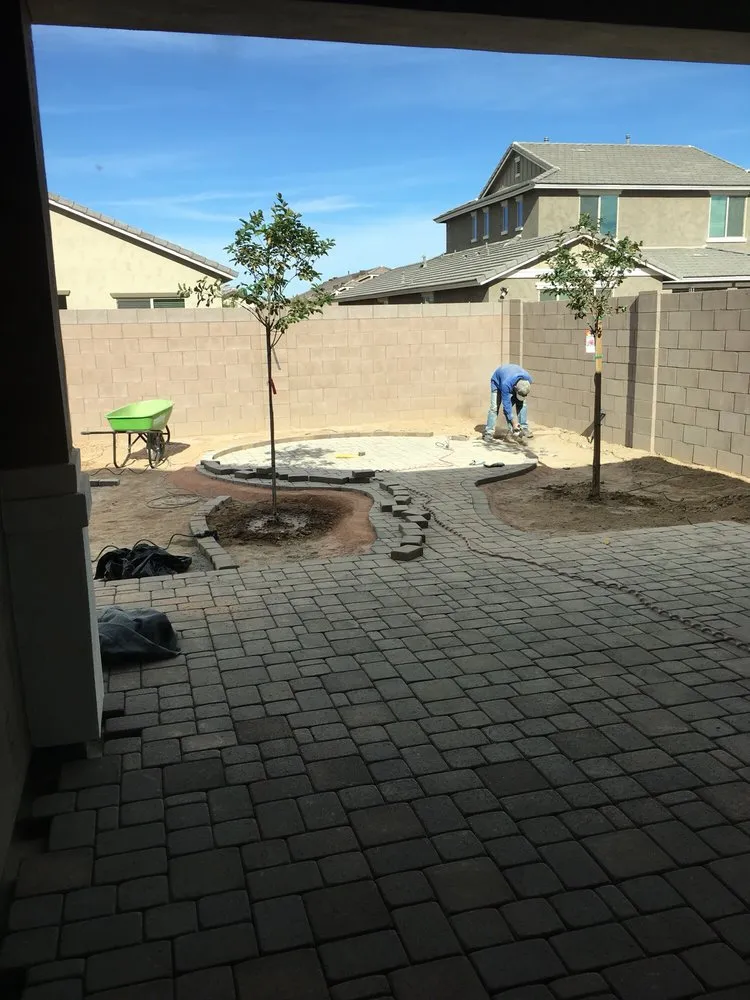 Professional landscape installation in Queen Creek, AZ - Red Mountain Landscaping