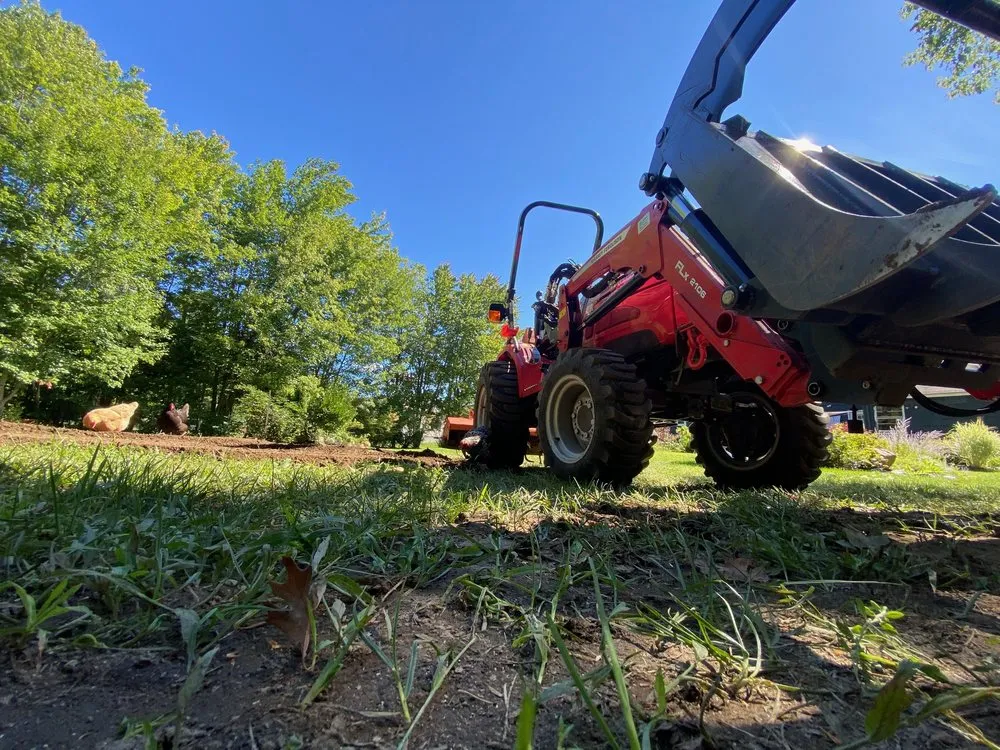 Professional outdoor landscaping for year-round maintenance across Ruckersville, VA - Red Mule Tractor Services