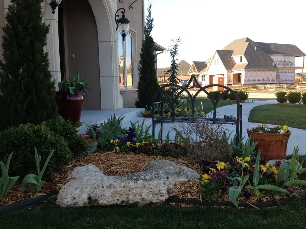 Professional landscape design for outdoor upgrades across Jenks, OK - Red Oak Landscape
