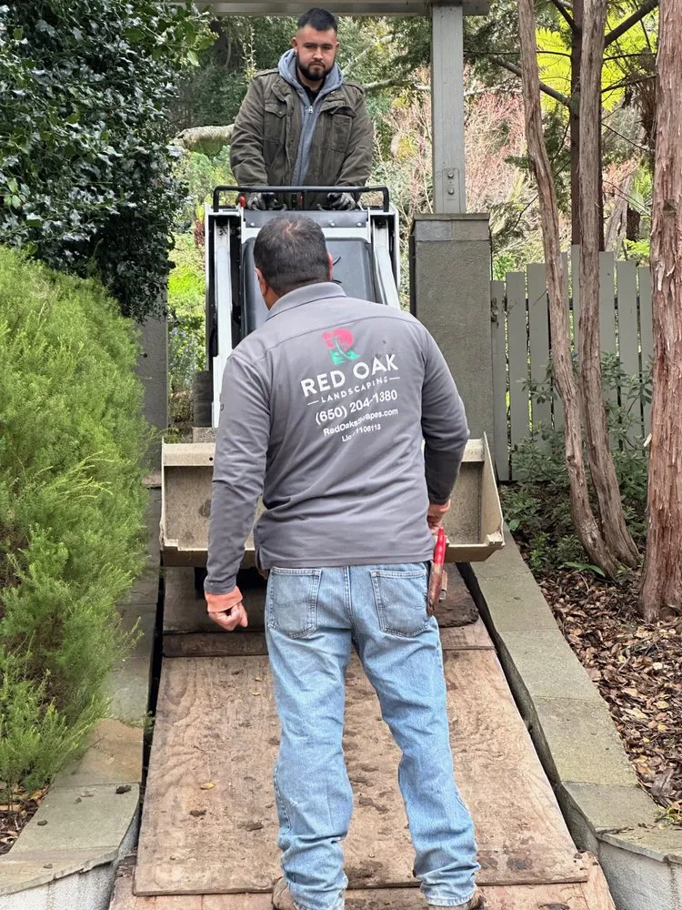 Custom yard maintenance for outdoor upgrades across Redwood City, CA - Red Oak Landscaping