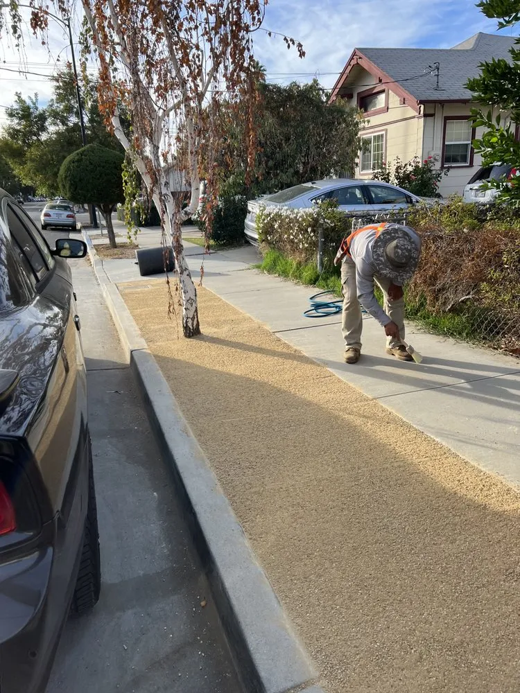 Professional lawn mowing service in Redwood City, CA by Red Oak Landscaping