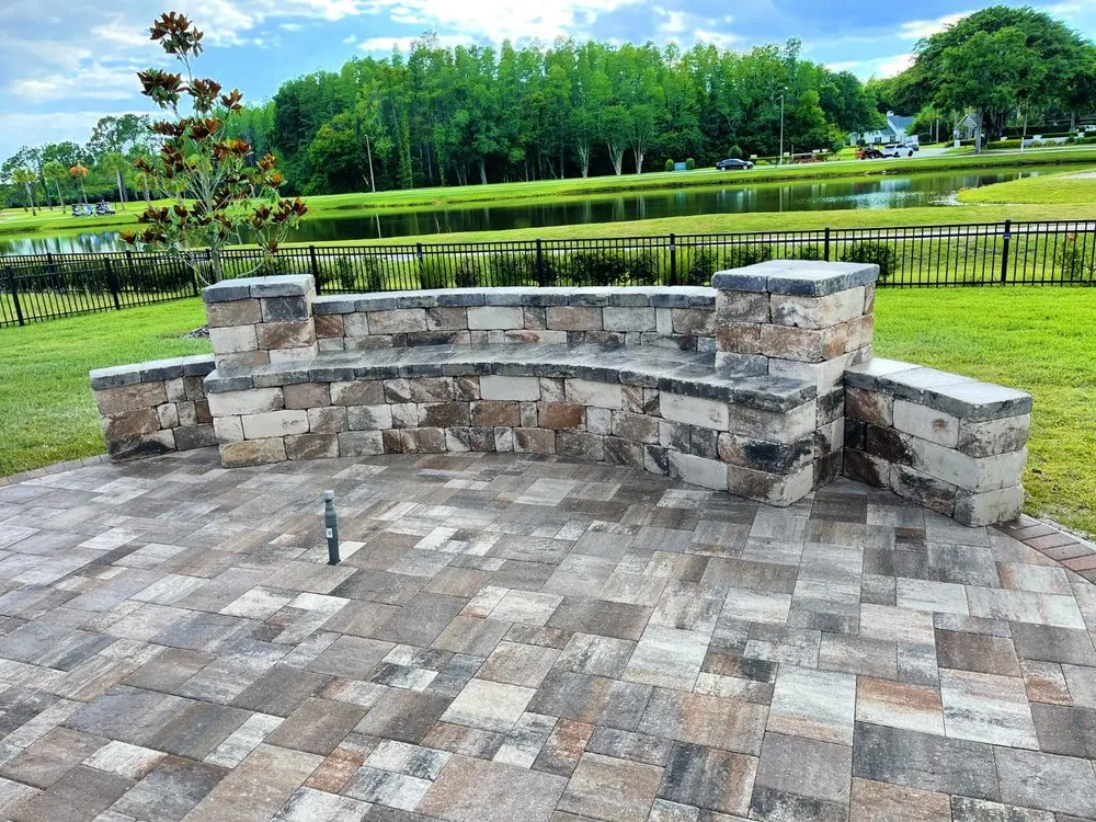 Top-rated outdoor landscaping in Orlando, FL - Red Pavers
