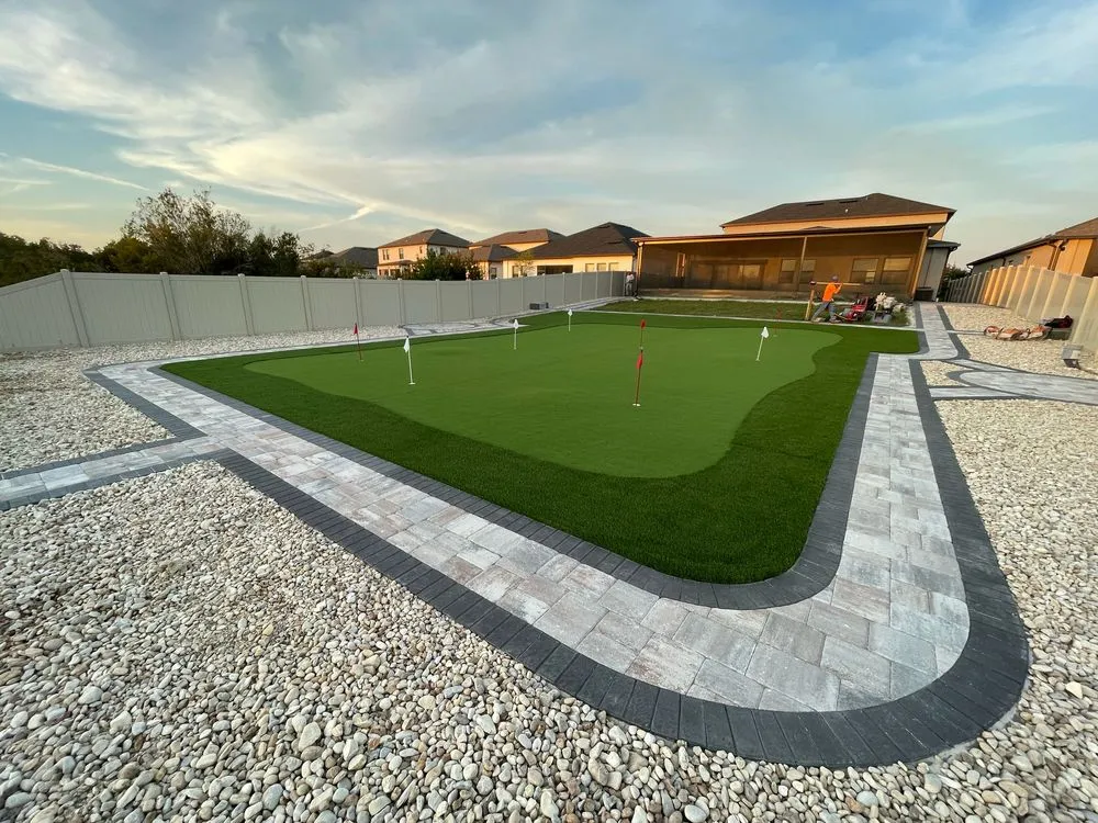 Affordable outdoor landscaping in Orlando, FL by Red Pavers