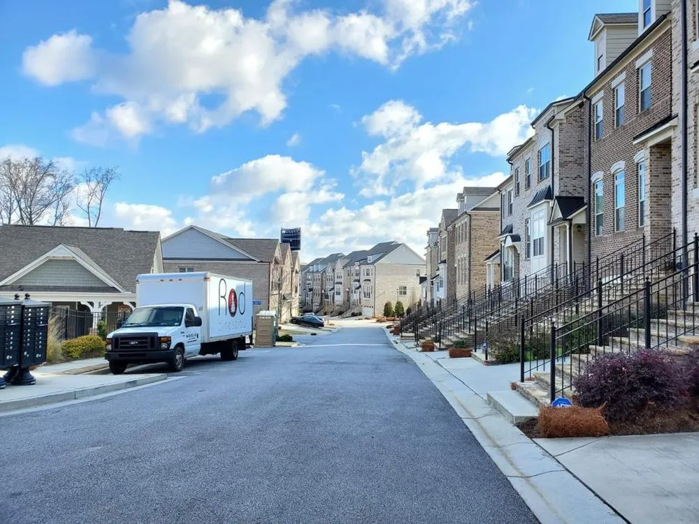 Reliable yard maintenance in Marietta, GA - Red Pinestraw