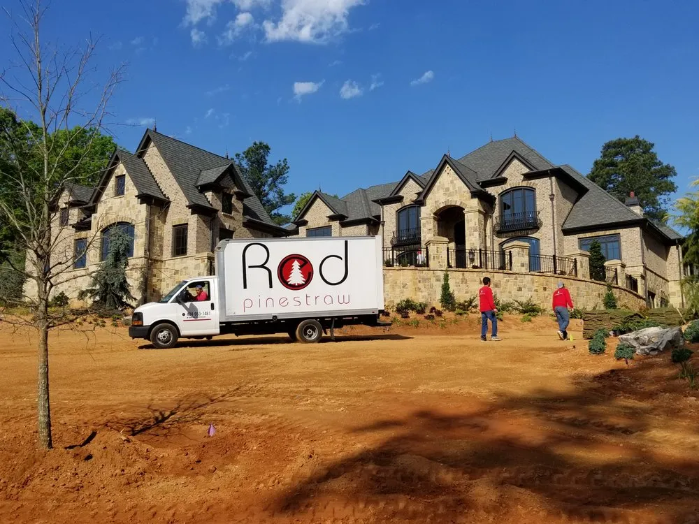Local residential landscaping experts serving Marietta, GA - Red Pinestraw