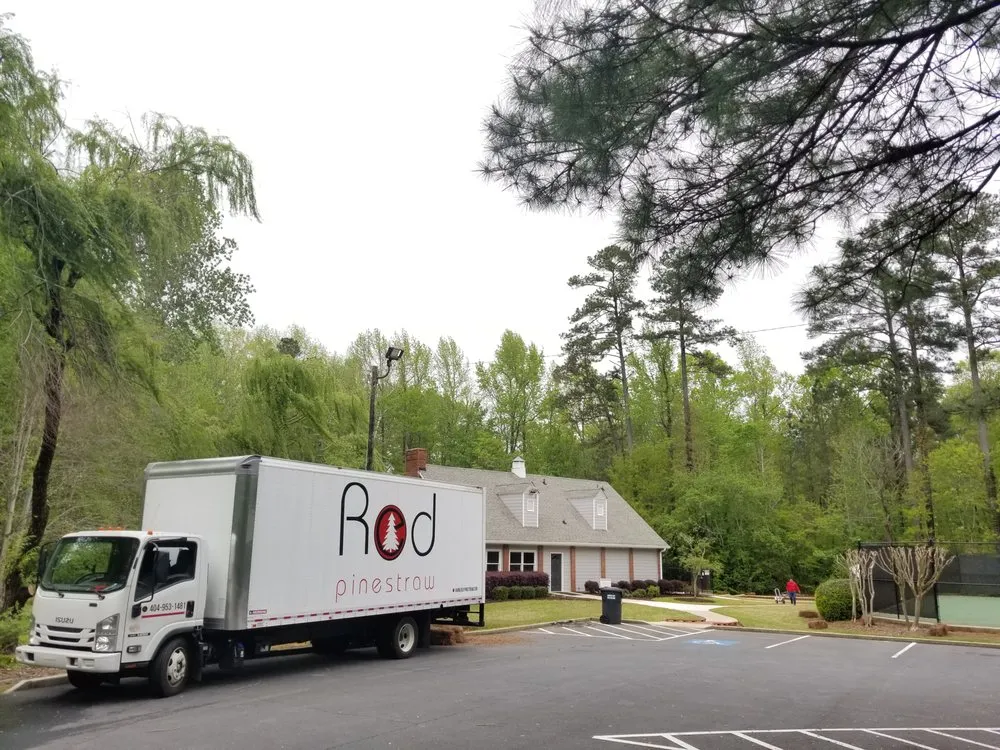 Expert lawn mowing service for residential properties in Marietta, GA by Red Pinestraw