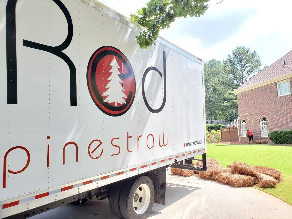 Local garden landscaping experts serving Norcross, GA - Red Pinestraw