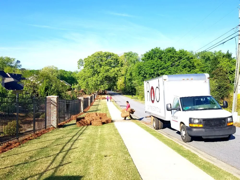 Local outdoor landscaping experts serving Norcross, GA - Red Pinestraw