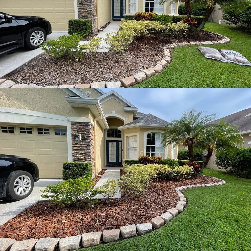 Professional landscaping services in Tampa, FL by Red Rhino Property Services