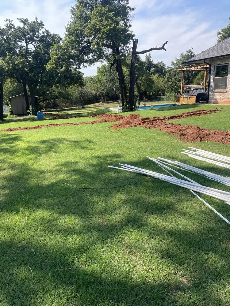 Trusted lawn mowing service for year-round maintenance across Oklahoma City, OK - Red River Landscaping and construction