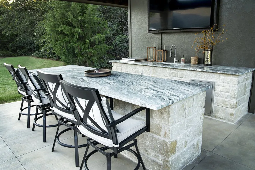 Custom residential landscaping in Edmond, OK - Red Rock Landscape & Design