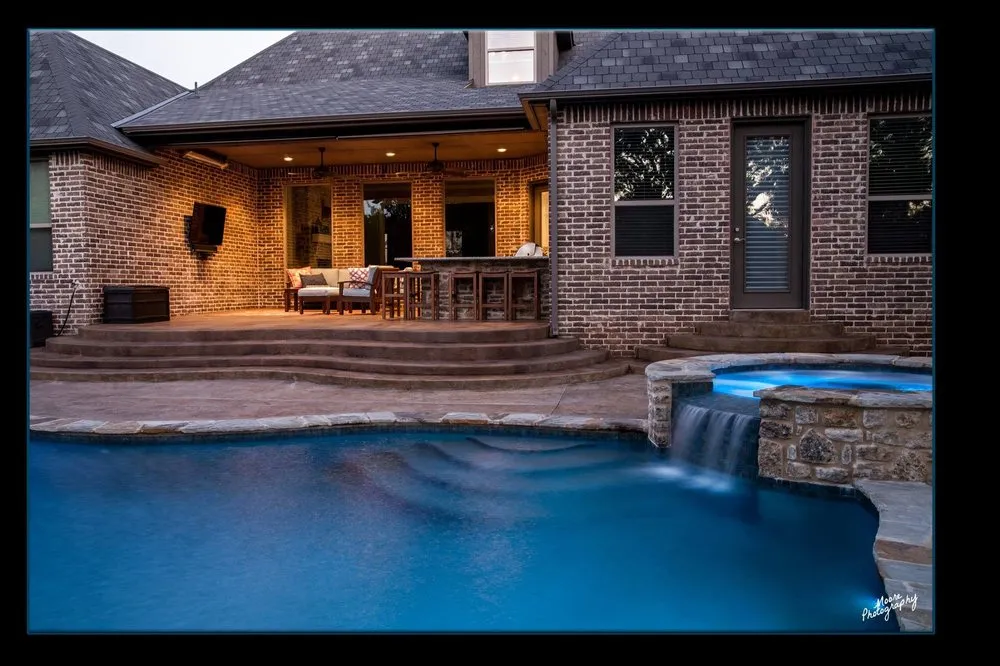 Custom landscaping services with custom design across Edmond, OK - Red Rock Landscape & Design