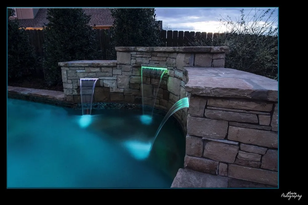 Professional yard cleanup service with custom design in Edmond, OK by Red Rock Landscape & Design