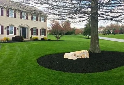 Custom outdoor landscaping in Flowood, MS by Red Rock Lawn Care