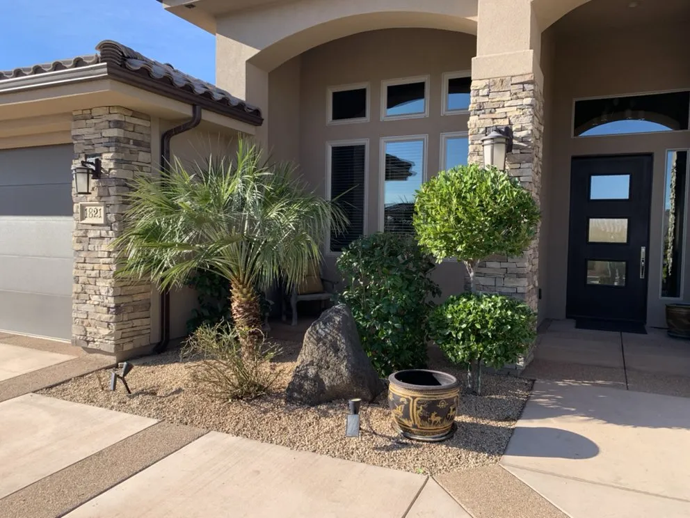 Top-rated outdoor landscaping in St. George, UT by Red Rock Lawnsmen