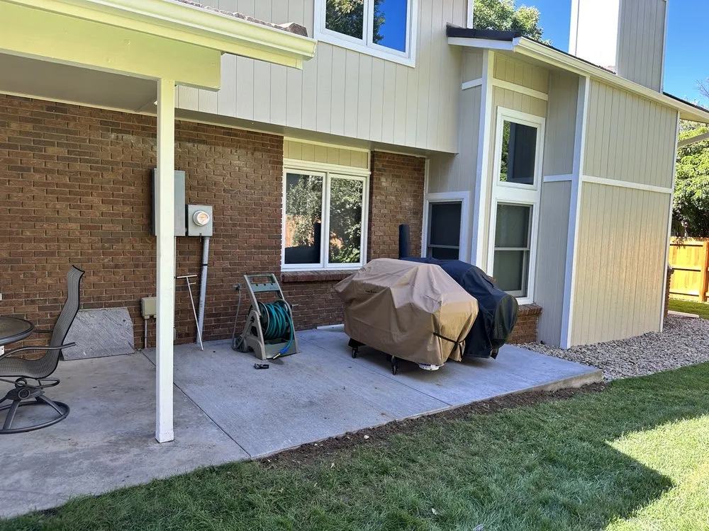 Professional outdoor landscaping with custom design in Thornton, CO by Red Rock Outdoor Living