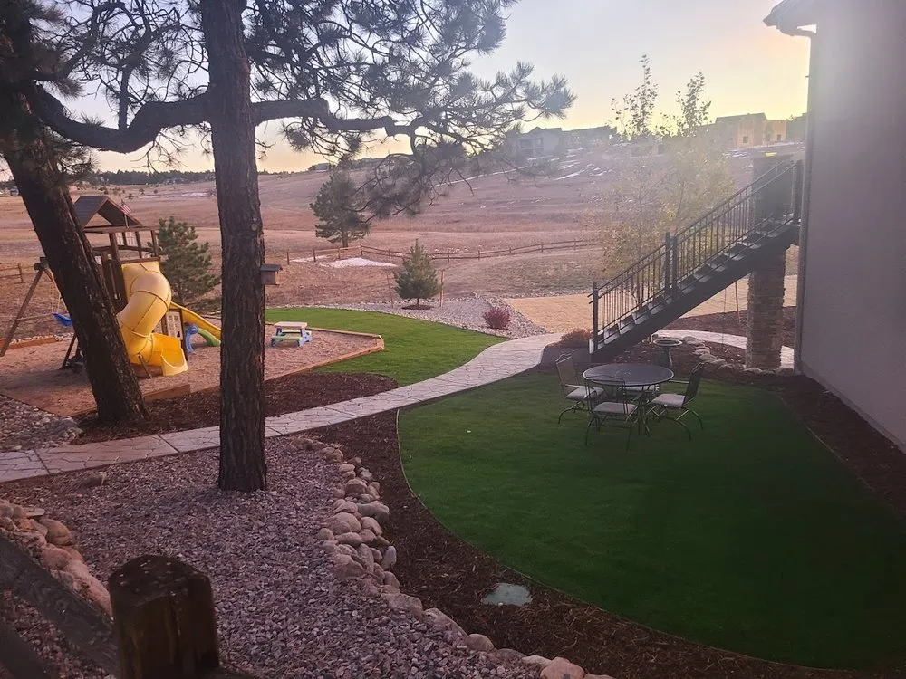 Expert yard cleanup service in Colorado Springs, CO by Red Rocks Landscaping