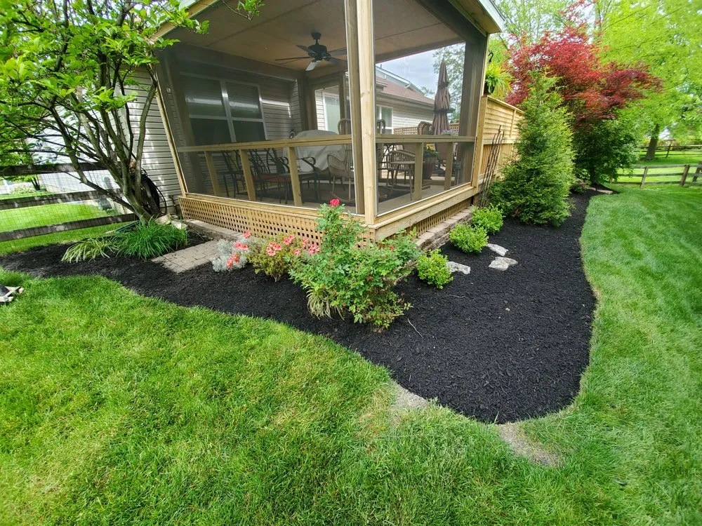 Professional yard maintenance in Goshen, OH by Red Rooster Landscaping