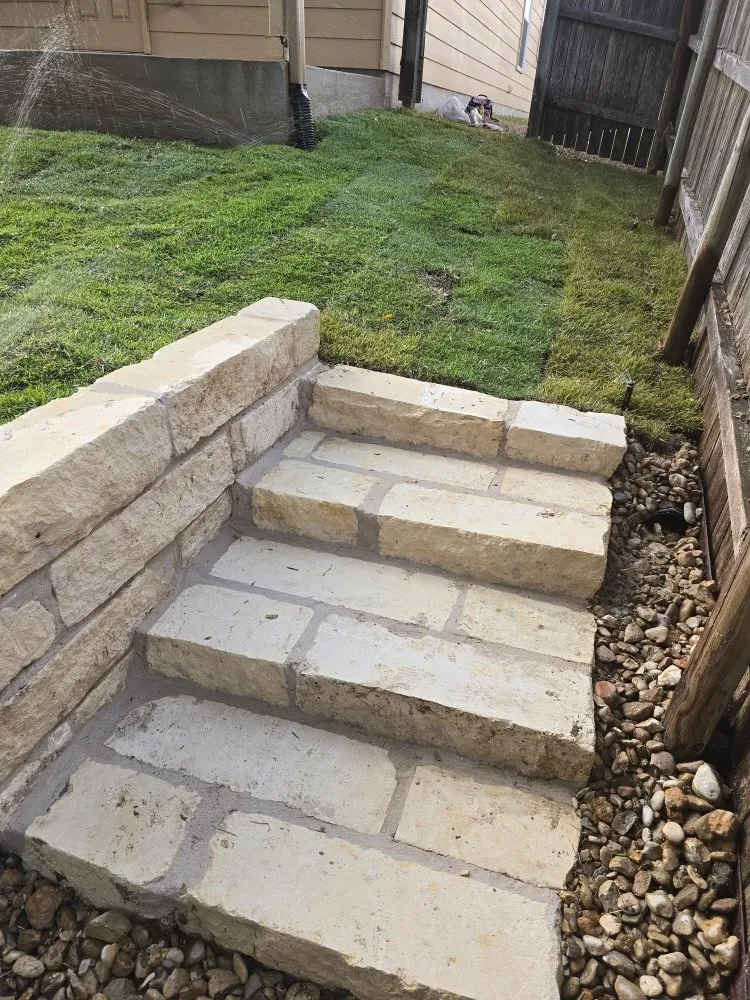 Professional lawn care service with custom design across Jarrell, TX - Red Tip Landscaping