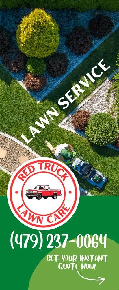 Custom outdoor landscaping experts serving Russellville, AR - Red Truck Lawn care
