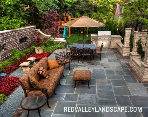 Reliable yard maintenance in Edmond, OK by Red Valley Landscape & Construction