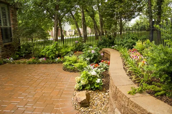 Professional garden landscaping near you across Edmond, OK - Red Valley Landscape & Construction