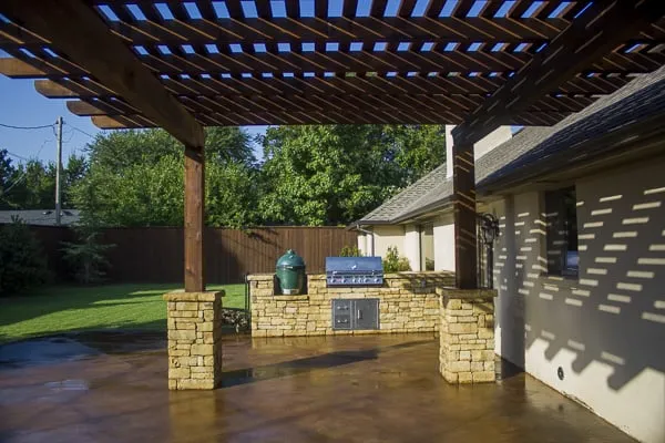 Professional landscape installation in Edmond, OK by Red Valley Landscape & Construction