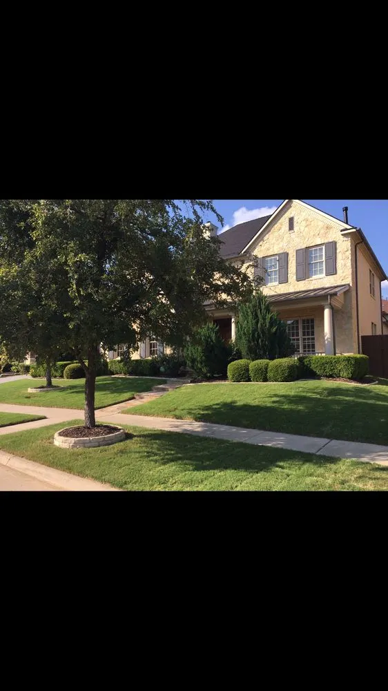 Professional residential landscaping in Aubrey, TX - Red Wagon Services