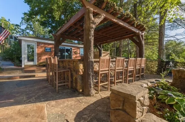 Custom landscape design for year-round maintenance across Elkhart, IN - Red-Wolf Custom Outdoor Living Spaces