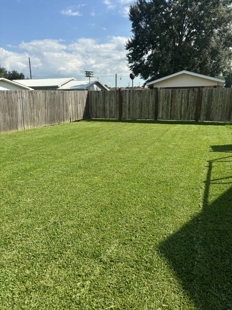 Top-rated landscape design near you in Crowley, LA by Redeemed Lawncare