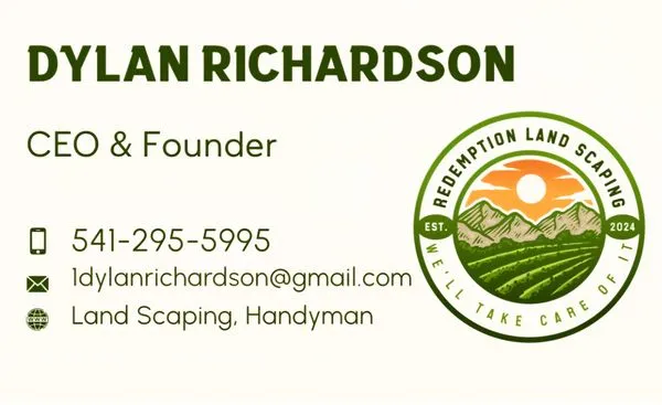 Redemption Landscaping Logo
