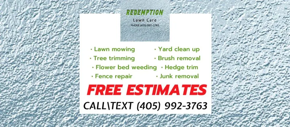 Professional landscape design near you across Newcastle, OK - Redemption Lawn Care