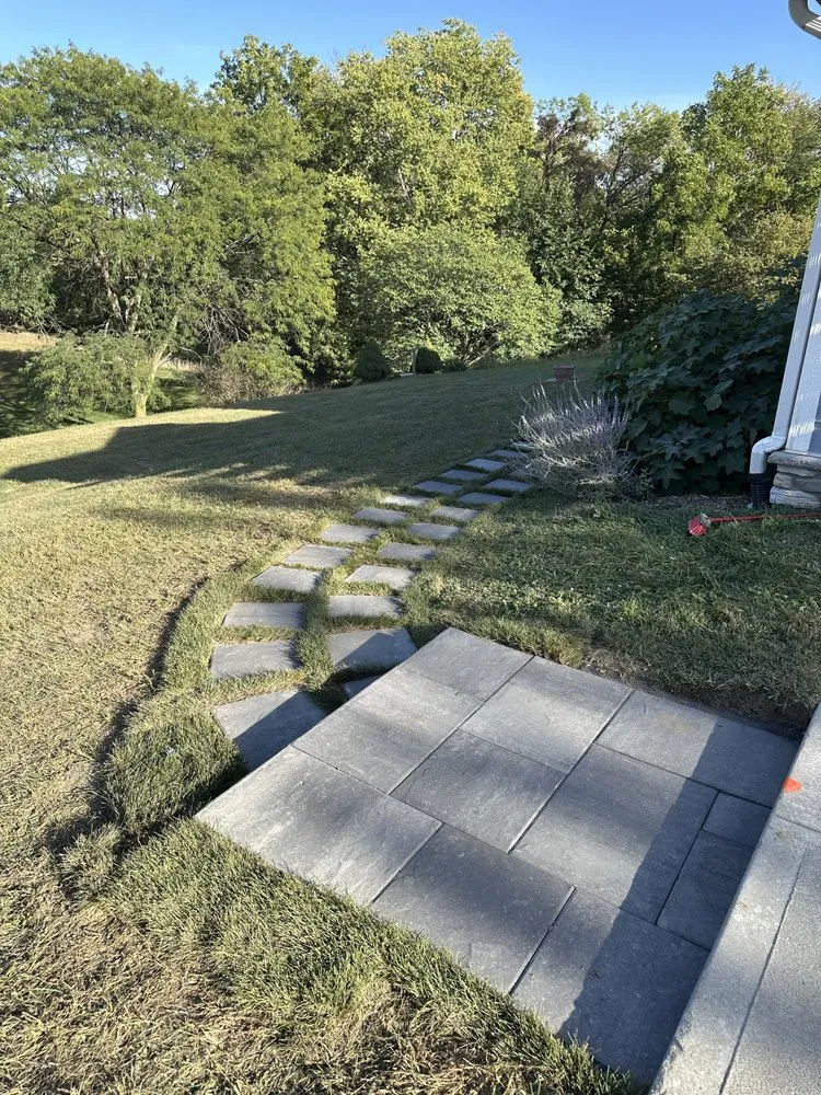 Custom lawn mowing service near you in Omaha, NE by Redleaf Landscaping