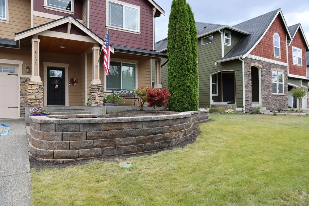 Local residential landscaping in Graham, WA by Redline Hardscapes