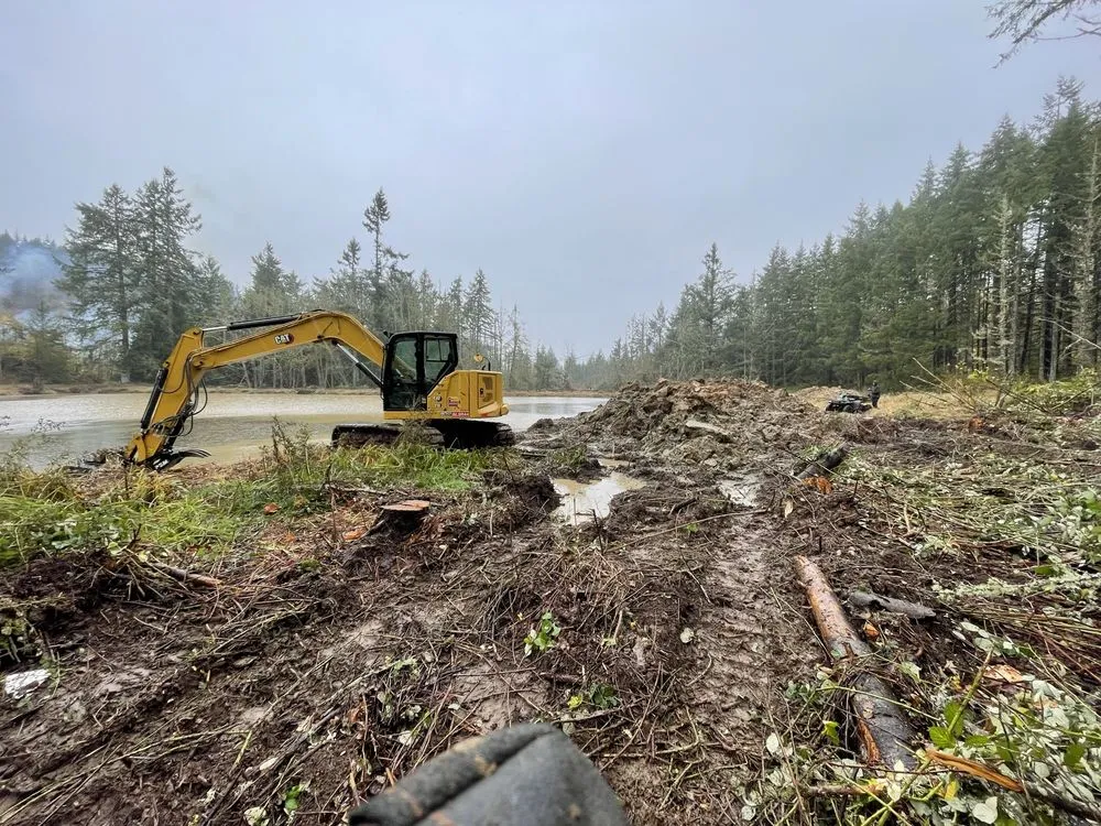 Custom outdoor landscaping for year-round maintenance in Silverton, OR by Redline Industries