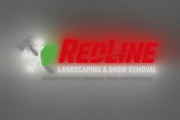 RedLine Landscaping and Snow Removal Logo
