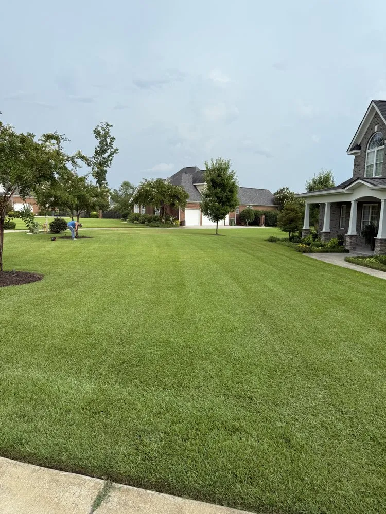 Trusted lawn mowing service in Florence, SC by Redline Landscaping