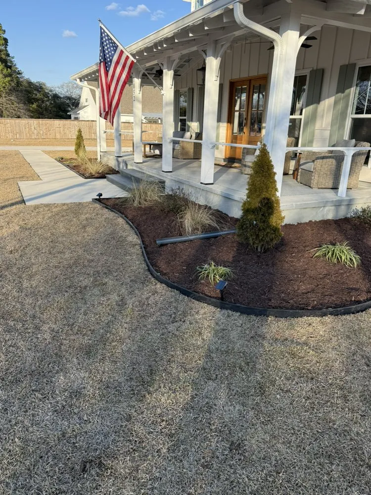 Custom garden landscaping for beautiful yards across Florence, SC - Redline Landscaping