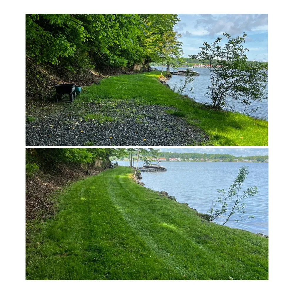 Top-rated lawn mowing service for homes in Fairlawn, VA by Redline Lawn Care