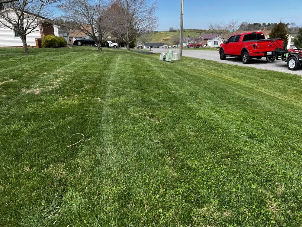 Custom outdoor landscaping for residential properties in Fairlawn, VA by Redline Lawn Care