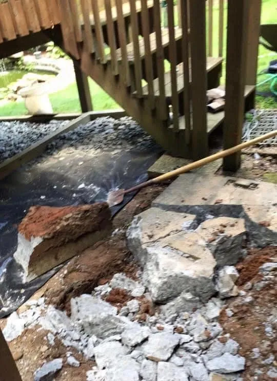 Professional landscape installation in Fairlawn, VA by Redline Lawn Care